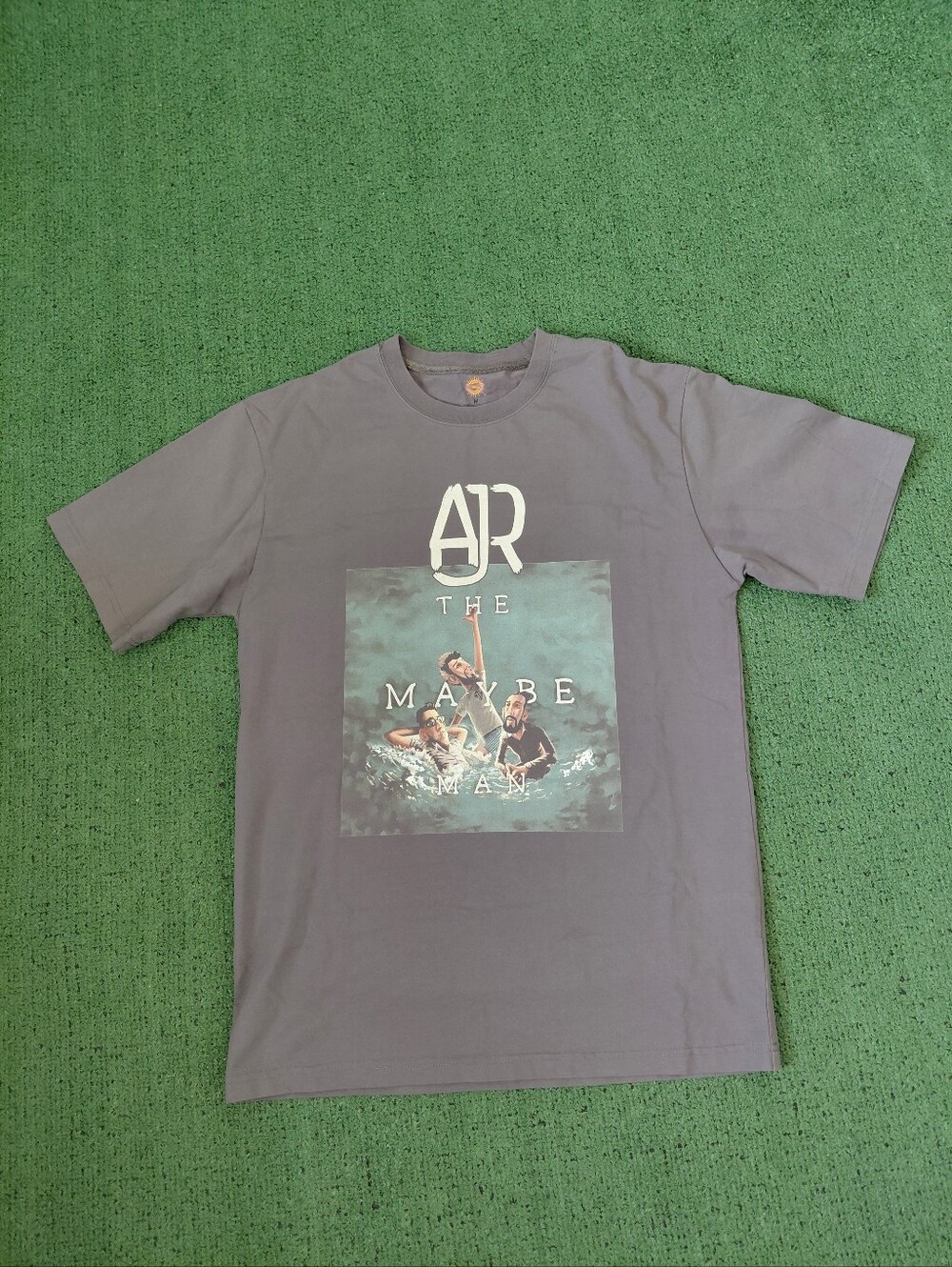 AJR The Maybe Man 2024 Tour Merch Gray T Shirt Sz Medium